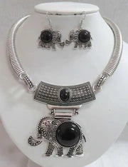 Elephant Necklace Set