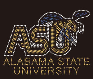Alabama State Bling T-shirt