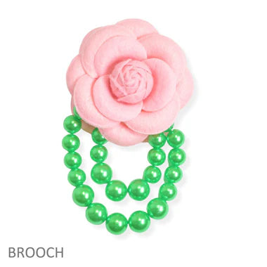 Flower Pearl Brooch
