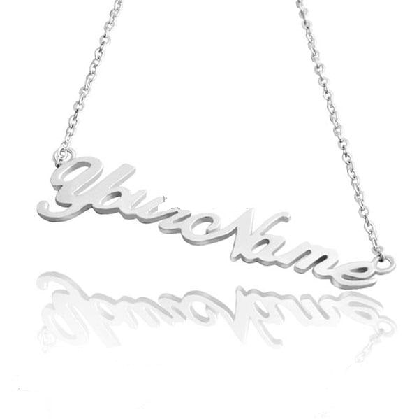Silver Name Necklace