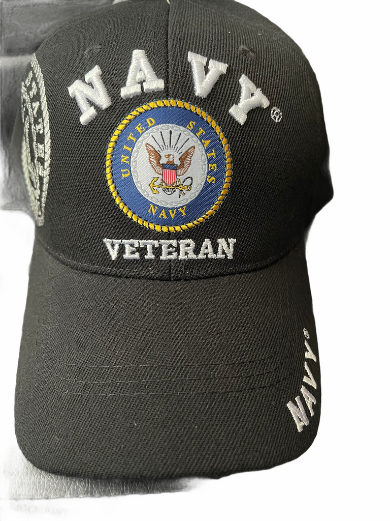 U.S. Navy Veteran Unisex Hat (Black)