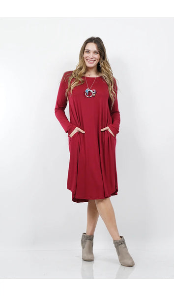 Fashion Signature Side-Pocket Dress (Plus Size)