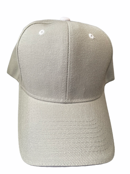 Solid Color Velcro Unisex Baseball Hat