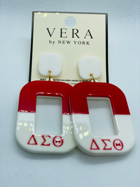 Sorority Fashion Earrings (Delta)