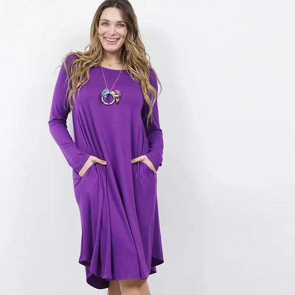 Fashion Signature Side-Pocket Dress (Plus Size)