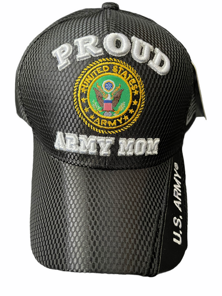 Proud Army Mom and Dad Baseball Hat