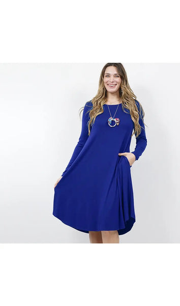 Fashion Signature Side Pocket Dress (Plus Size)