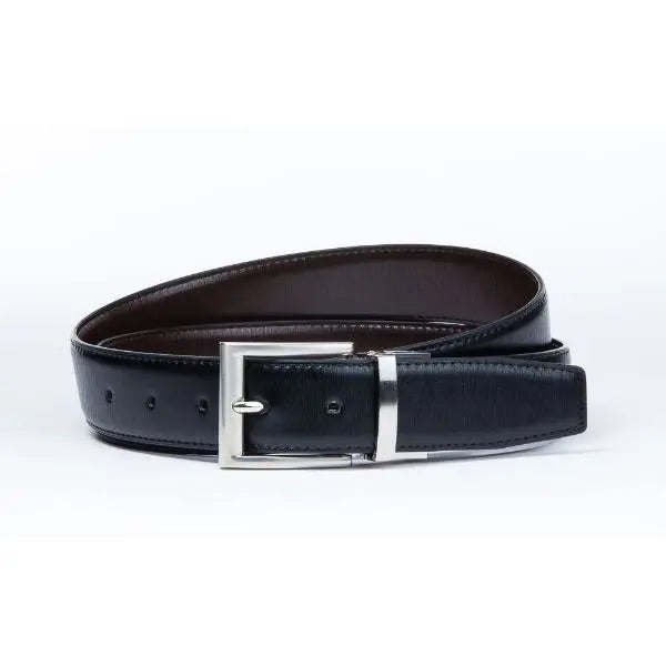 MKF Collection Ali Men’s Belt by Mia K. (Black/Brown)