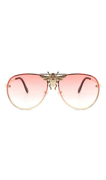 Metal Vintage Aviator Fashion Sunglasses